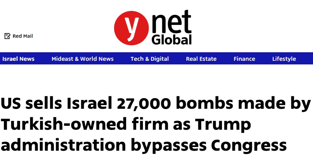США продадуть Ізраїлю понад 27 тисяч бомб турецького виробника, — Ynet.