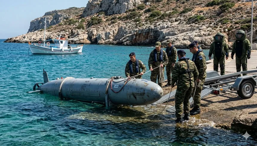 Греція підтвердила виявлення українського морського дрона на острові та назвала це «вкрай серйозним» інцидентом
